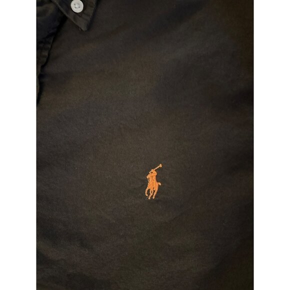 Polo Ralph Lauren Custom Fit Long Sleeve Button Down Green Shirt Size XL - Picture 7 of 10